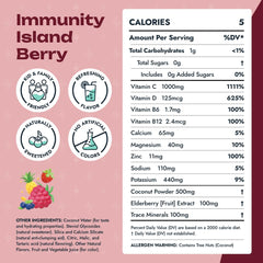 Travel-friendly immune support stick packets for on-the-go