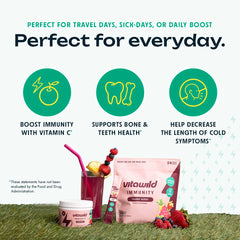 VitaWild travel on-the-go stick packets ideal for busy days.