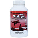 VITÄLZYM Cardio Proteolytic Systemic Enzymes bottle with Serrapeptase, Nattokinase and CoQ10