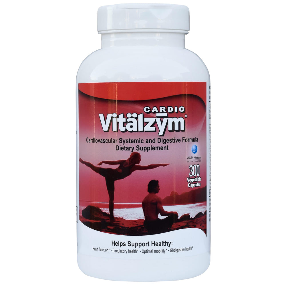 VITÄLZYM Cardio Proteolytic Systemic Enzymes bottle front label