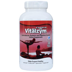 VITÄLZYM Cardio Proteolytic Systemic Enzymes bottle front label