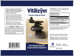 VITÄLZYM Serrapeptase, Bromelain, Papain and other enzyme ingredients