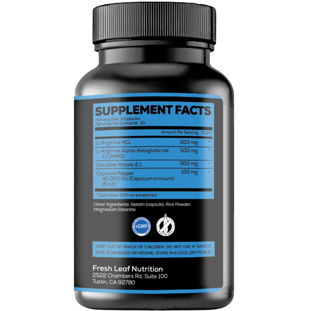 All-natural formula—no preservatives, gluten or sugars