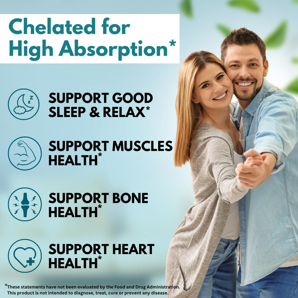 Dosage guide for VitBoost Magnesium Glycinate 500mg