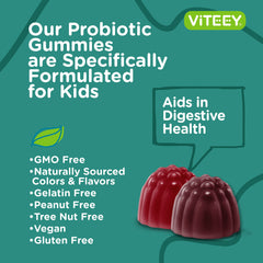 Kosher certified kids probiotic gummies