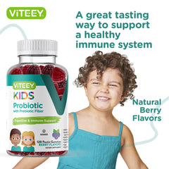Digestive health and immune support features of Viteey gummies