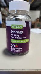 Moringa leaves and powder featured with gummies