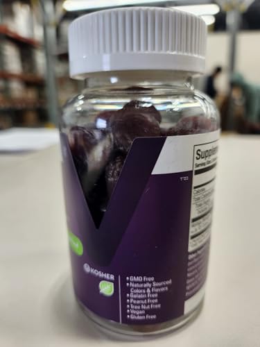 Ingredients and flavor information card for Viteey Moringa Gummies