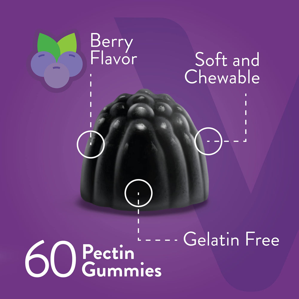 Nutrition highlight showing elderberry, Vitamin C, and Zinc