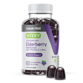 VITEEY Sambucus Elderberry Gummies bottle and label