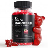 Front view of VITES PRO Magnesium Glycinate Gummies bottle (60-count)