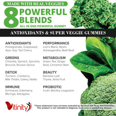 GMO-free vegan gummies label
