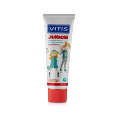 Close-up of Tutti Frutti toothpaste gel texture