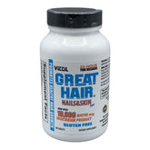 Vitol Great Hair time-release Biotin bottle label showing 10,000 mcg Biotin