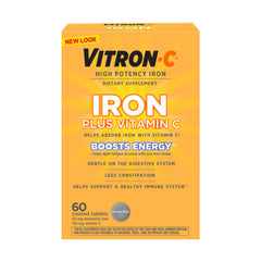 Front view of Vitron-C Multivitamin Tablet bottle