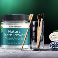 Viva Doria natural teeth whitening powder