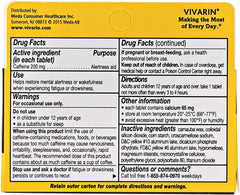 Inside view of bottle packaging