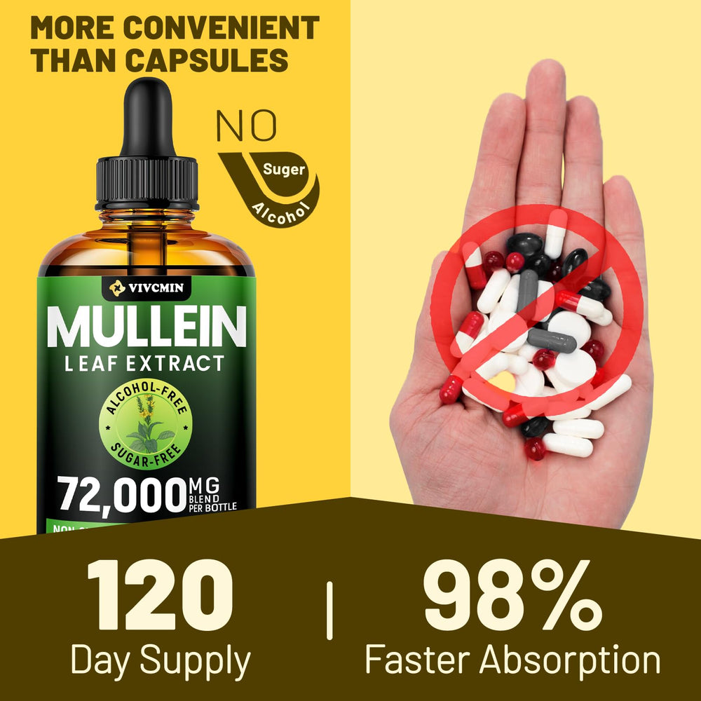 Dropper dispensing vivcmin Mullein Drops