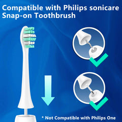 Close-up of Vivena replacement head for Philips Sonicare C2 compatibility