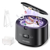 VIVIZEN Ultrasonic Retainer Cleaner in black - front view