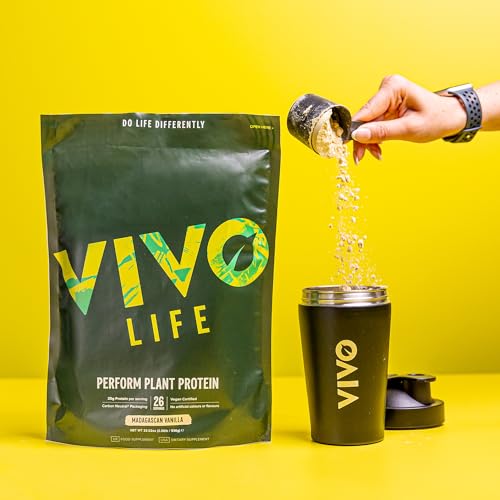 Ingredients list for Vivo Life Perform Plant Protein Powder vanilla