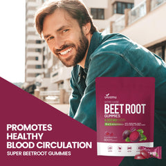 Beetroot extract and grape seed extract ingredients visuals