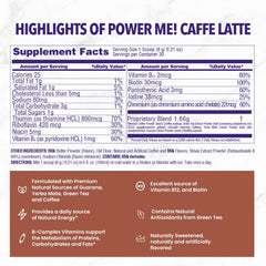 Active lifestyle shot with PowerMe! providing energy