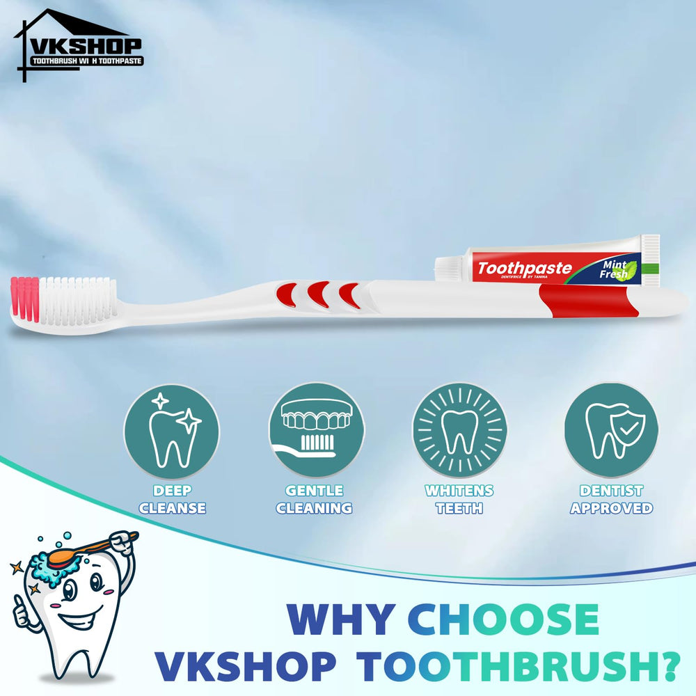 Disposal toothbrushes ready for donations and care packages