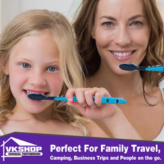 Value-packed bulk toothbrush set for daily use