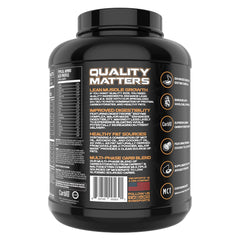 Major Mass Lean Mass Gainer packaging and nutrition panel