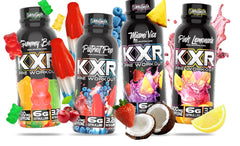 VMI Sports KXR bottle in gym bag ready for workouts.