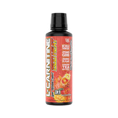 VMI Sports L-Carnitine 1500 Heat bottle showcases caffeine-free metabolic support for workouts.