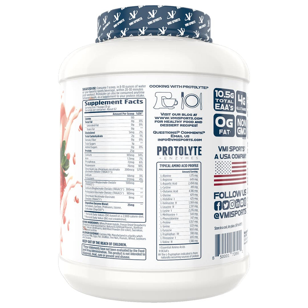ProtoLyte label close-up highlighting non-GMO formula and electrolytes