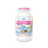 VMI Sports ProtoLyte whey isolate bottle with vanilla supports lean muscle and recovery.