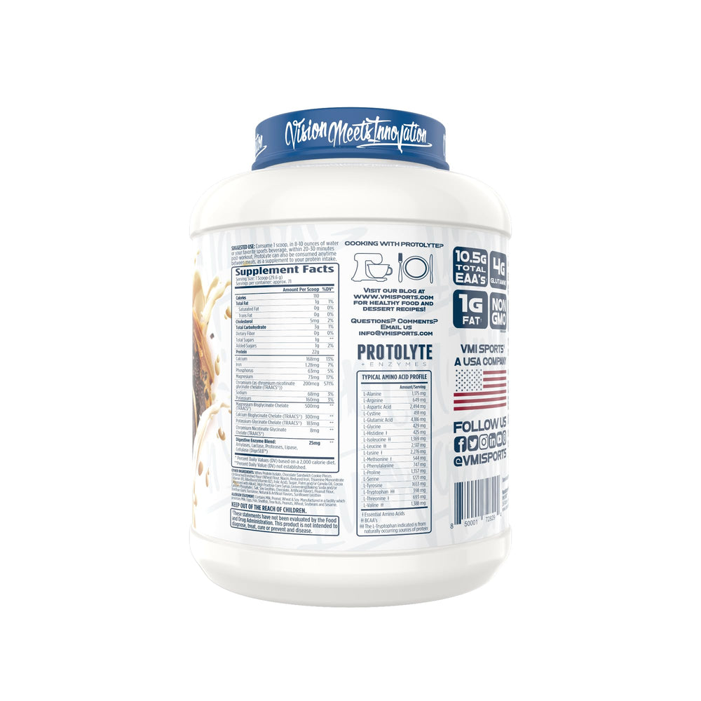 Ready-to-mix ProtoLyte shake after training with a creamy flavor.