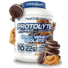 VMI Sports ProtoLyte whey isolate tub front for lean muscle support with premium protein.