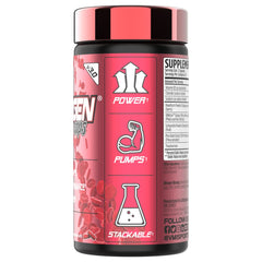 VMI Sports Vasogen Ultra packaging label; premium, stimulant-free design.