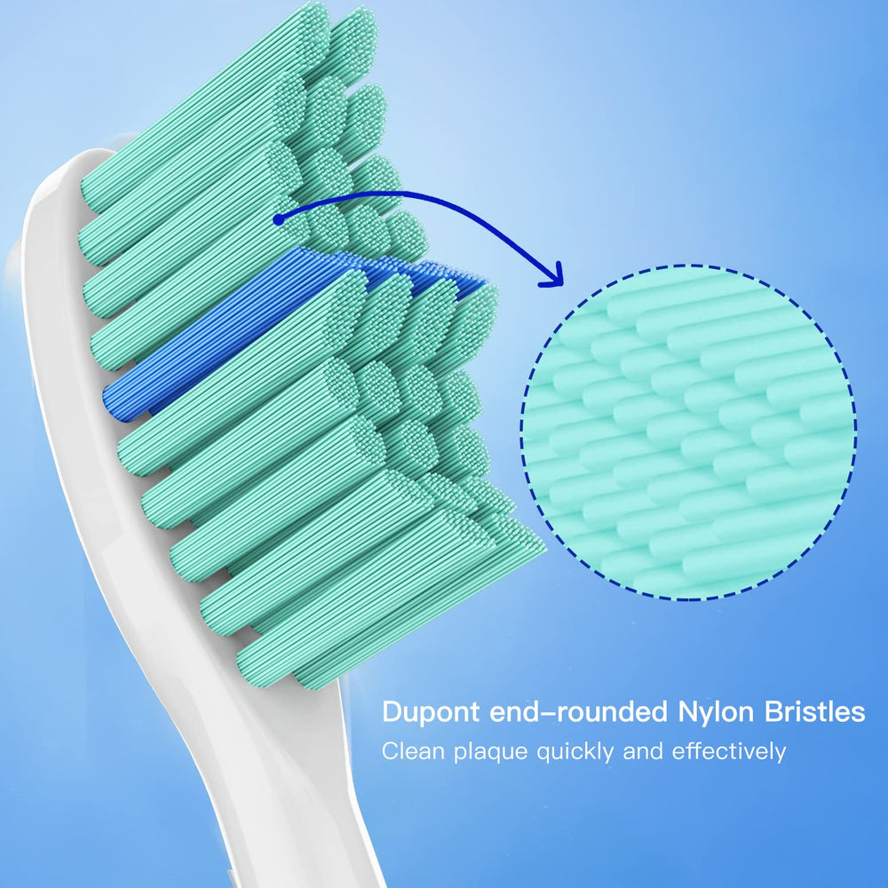 BPA-free materials and DuPont round-end bristles of Vochigh heads
