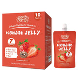 VOLO VERO Konjac Jelly Drinkable Strawberry 10-pack front view