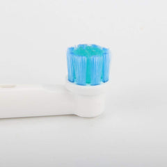 Soft DuPont nylon bristles on Voom Sonic brush head compatible with Oral-B