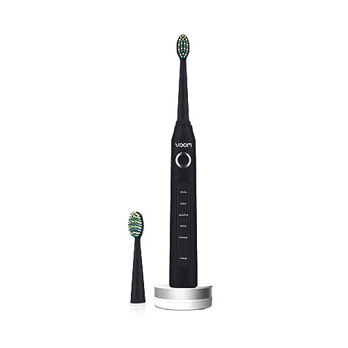 Voom Sonic Pro 5 electric toothbrush side profile with handle