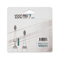 Waterproof design with soft bristles for Pro 7 replacement heads