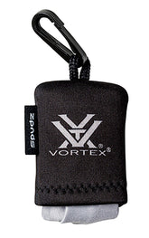 Vortex Spudz microfiber cloth with neoprene pouch