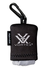 Vortex Spudz microfiber cloth with neoprene pouch