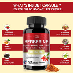 Berberine with Ceylon Cinnamon blended formula