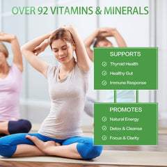 USA-crafted organic sea moss capsules packaging