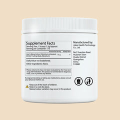 Close-up of Lion's Mane mushroom powder