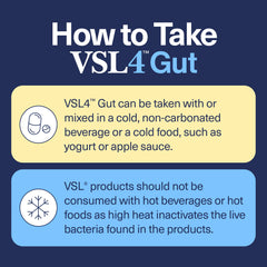 Box and bottle of VSL4 Gut Daily Probiotics for gut health