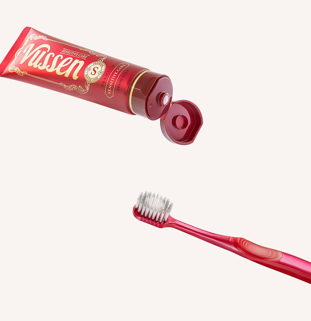 Bright smile after brushing with Vussen