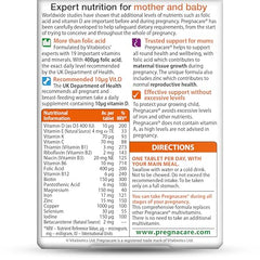 Pregnacare Original packaging by Vitabiotics